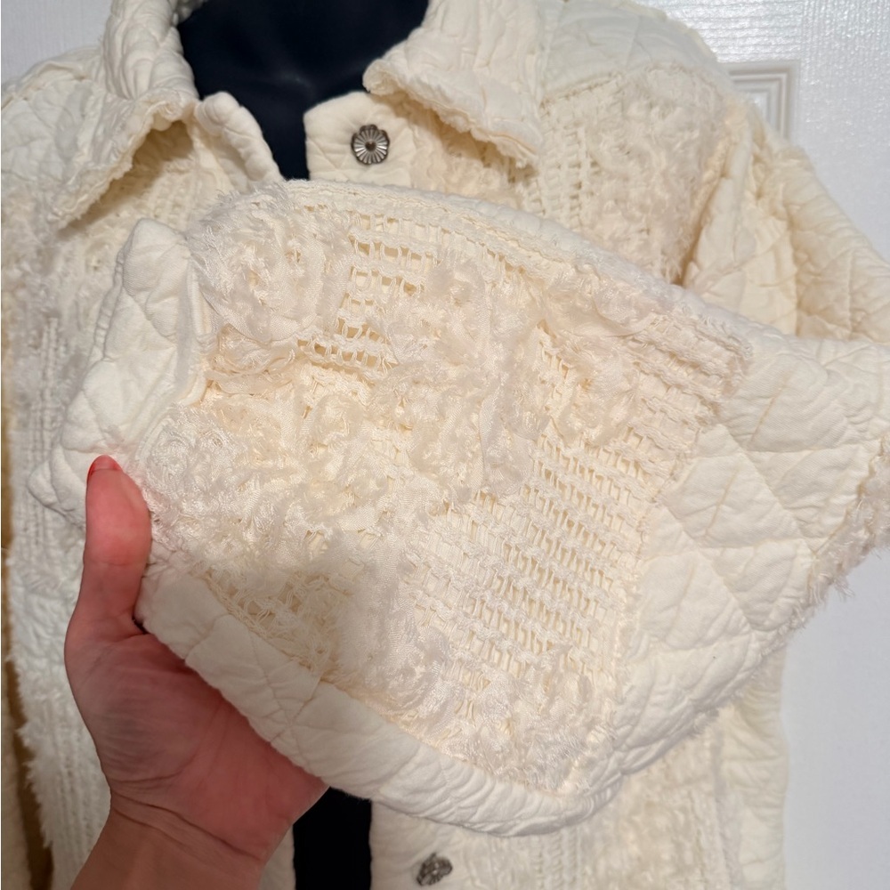 POL Cream Teddy Jacket - Picture 9 of 11